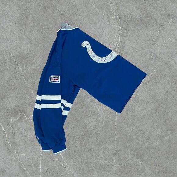 Cropped Boxy NFL Pro Line Starter Sweatshirt - Colts - Picture 3 of 4